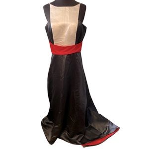 Beautifly formal satin dress size 8 worn once